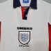 England 1998 World Cup Home White Soccer Jersey